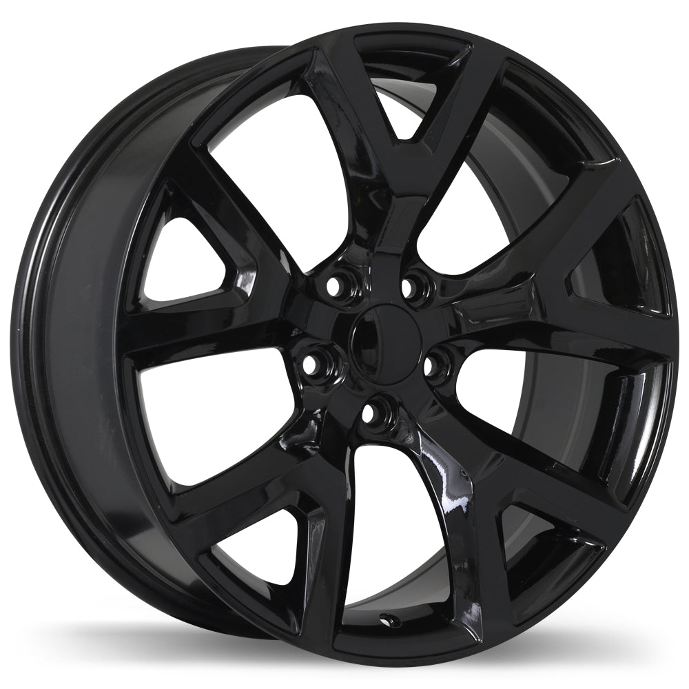 R165A 17x7.5 5x110mm +31 65.1mm BLK