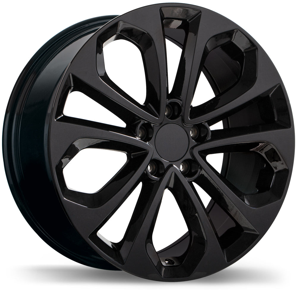 R191 18x8.0 5x114.3mm +50 64.1mm BLK