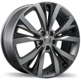 R201 20x8.5 5x108mm +45 63.4mm GM / BLK