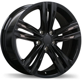 R205 16x7.0 5x112mm +45 57.1mm BLK