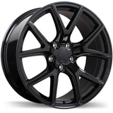 R217A 20x10.0 5x127mm +50 71.5mm BLK