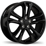 R235 18x8.0 5x108mm +52.5 63.4mm BLK