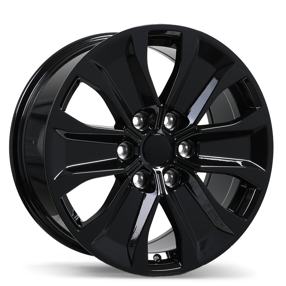 R250 18x8.5 6x135mm +44 87.1mm BLK