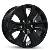 R250 18x8.5 6x135mm +44 87.1mm BLK