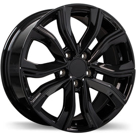 R256 17x7.5 5x114.3mm +45 64.1mm BLK