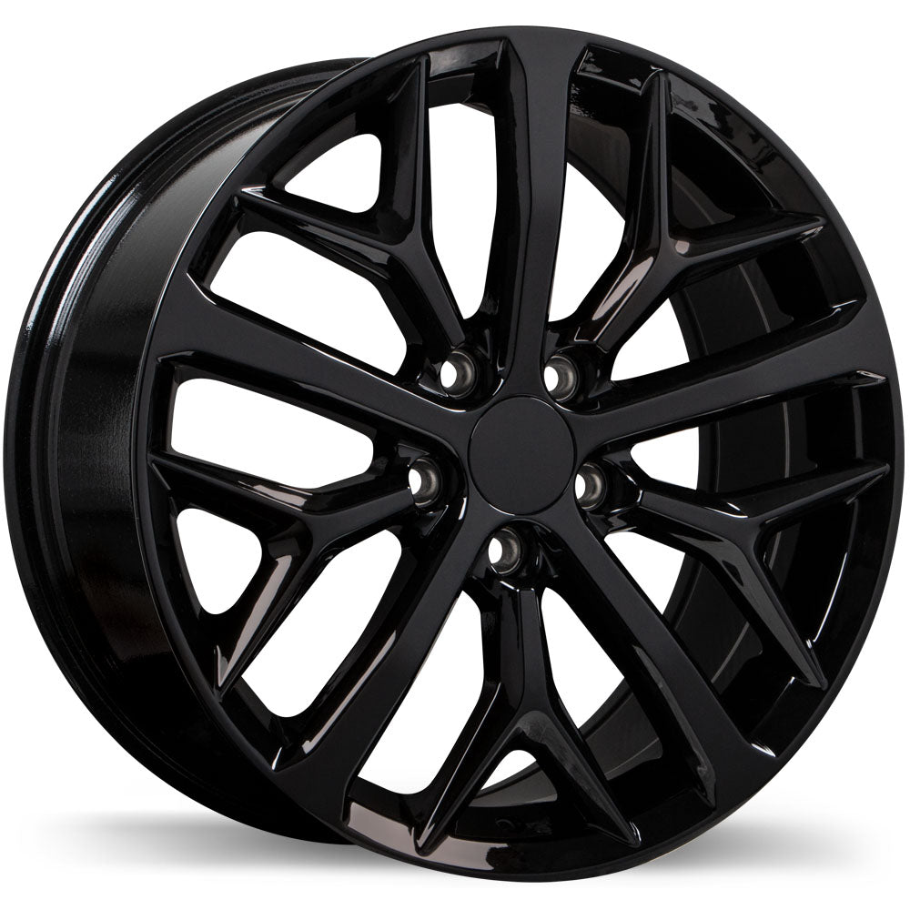 R257 18x8.0 5x114.3mm +50 64.1mm BLK