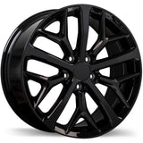 R257 18x8.0 5x114.3mm +50 64.1mm BLK