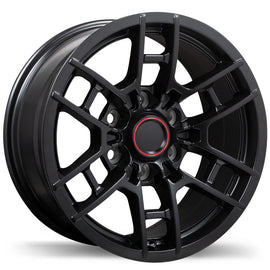 R258 17x8.0 6x139.7mm +5 106.1mm BLK / SAT