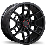 R258 17x8.0 6x139.7mm +5 106.1mm BLK / SAT