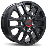 R262 18x7.5 6x139.7mm +60 95.1mm BLK / SAT