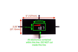 P3 DIY Analog Gauge (All Models / All Years) Can be custom-fitted to any vehicle by customer