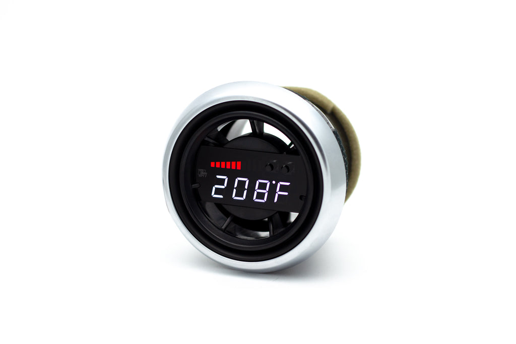 P3 V3 OBD2 - Fiat 124 Spider (2016-2019) Universal, Pre-installed in OEM Vent (SILVER TRIM) - GTR Auto