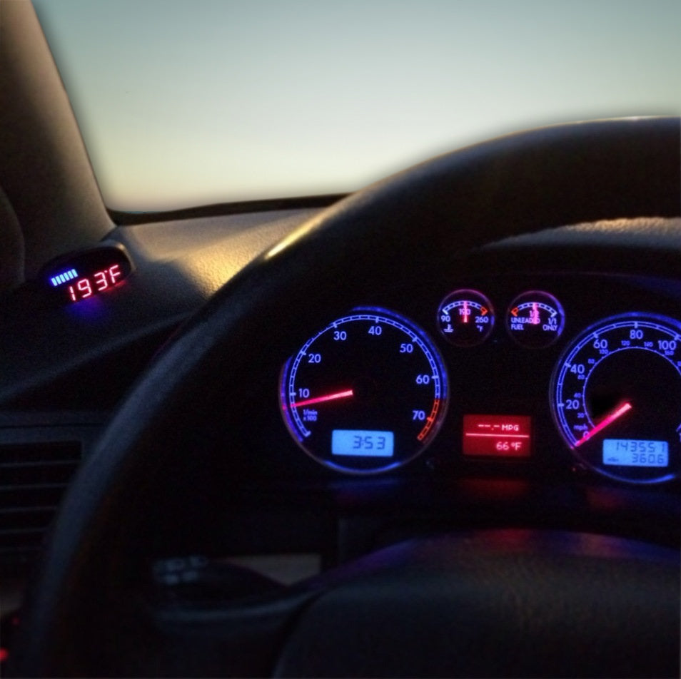 P3 V2 OBD2 Multi-Gauge - VW B5 Passat (1997-2006) Universal, 3D enclosure included