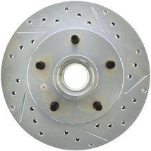 Load image into Gallery viewer, StopTech Select Sport 91-97 GMC Jimmy (ABS)/ 91-03 Sonoma (2WD ABS) Slotted/Drilled Left Front Rotor