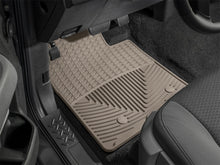 Load image into Gallery viewer, WeatherTech 2016+ Toyota Tacoma Access/Double Cab (A/T Only) Front Rubber Mats - Tan