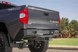 Addictive Desert Designs 2014+ Toyota Tundra Stealth Fighter Rear Bumper w/ Backup Sensor Cutouts - GTR Auto