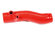 Load image into Gallery viewer, PERRIN 22-24 Subaru WRX / 20-25 LGT &amp; OBXT Turbo Inlet Hose w/Turbo Adapter Flange (Long) - Red