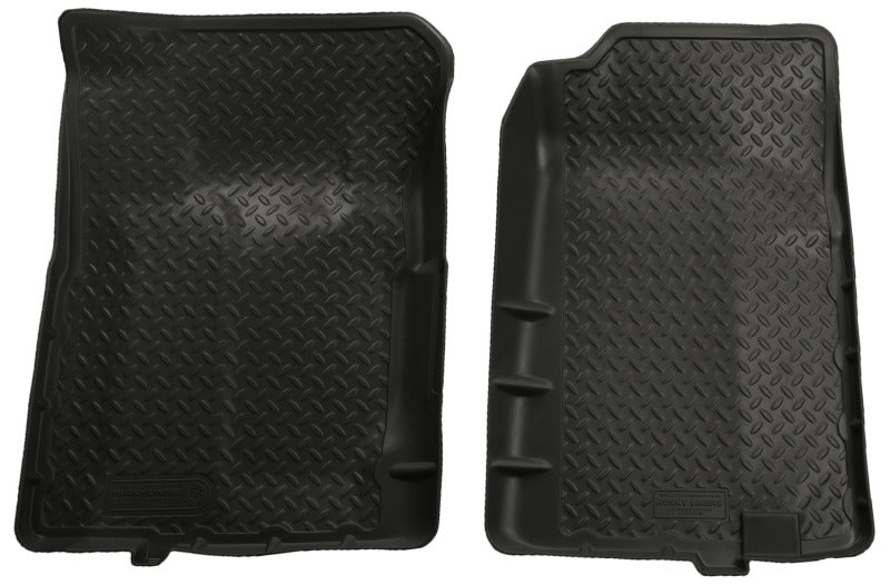 Husky Liners 92-94 Chevy Blazer/GMC Yukon Full Size (2DR) Classic Style Black Floor Liners - GTR Auto