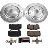 Power Stop 14-19 Chevrolet Corvette Rear Z23 Evolution Sport Brake Kit