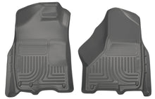 Load image into Gallery viewer, Husky Liners 09-10 Dodge Ram 1500/2500/3500 WeatherBeater Front Row Grey Floor Liners