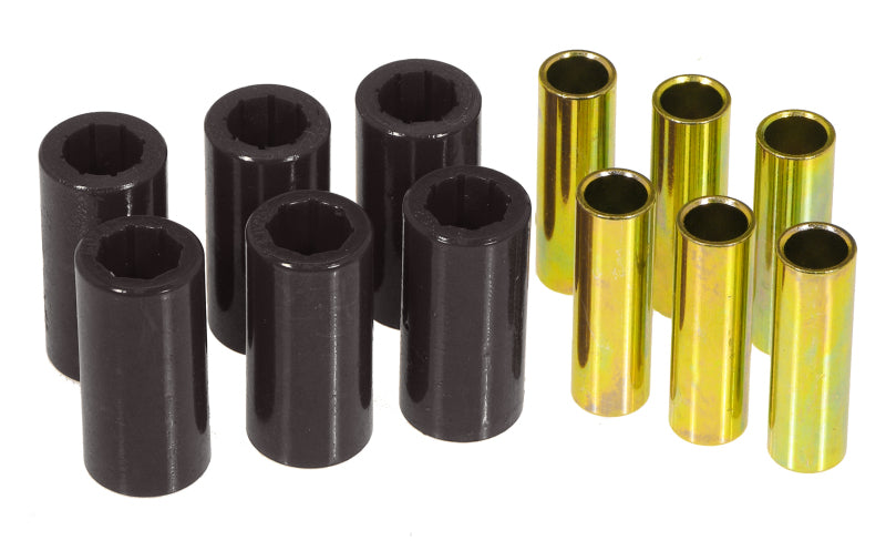 Prothane 55-75 Jeep CJ5/CJ6 Spring & Shackle Bushings - Black