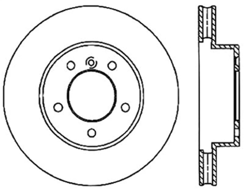 StopTech Slotted & Drilled Sport Brake Rotor