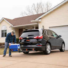 Load image into Gallery viewer, Curt 60in x 20in Basket-Style Cargo Carrier (Folding 2in Shank)