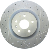 StopTech Select Sport Drilled & Slotted Rotor - Front Right