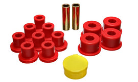 Energy Suspension 6/74-80 MG MGB Red Rear Leaf Spring Bushing Set - GTR Auto