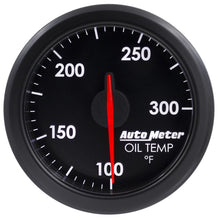 Load image into Gallery viewer, Autometer Airdrive 2-1/6in Oil Temp Gauge 100-300 Degrees F - Black