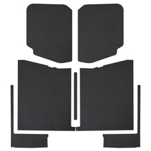 Load image into Gallery viewer, DEI 20-22 Jeep Gladiator JT 4-Door Boom Mat Complete Headliner Kit - 7 Piece - Black Leather Look