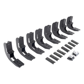 Go Rhino 19-22 Chevrolet Silverado 1500 CC Mtg Brackets (V-Series V3/RB10 Slim/RB20 Slim) - Tex. Blk - GTR Auto