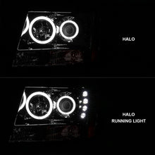 Load image into Gallery viewer, ANZO 2007-2013 Chevrolet Avalanche Projector Headlights w/ Halo Chrome