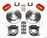 Wilwood Forged Dynalite P/S Park Brake Kit Red Small Ford 2.50in Offset