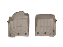 Load image into Gallery viewer, WeatherTech 12-13 Toyota Land Cruiser Front FloorLiner - Tan