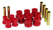 Load image into Gallery viewer, Prothane 88-91 Chevy Blazer/Suburban 4wd Front Spring Eye Bushings - Red