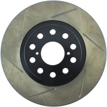 Load image into Gallery viewer, StopTech Power Slot 5/93-98 Supra Non-Turbo Front Right SportStop Slotted Rotor