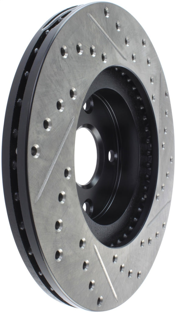 StopTech 01-05 Miata MX-5 Hard Suspension / 04-05 MX-5 MazdaSpeed SportStop Slotted & Drilled Right