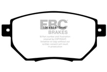 Load image into Gallery viewer, EBC 03-05 Infiniti FX35 3.5 Greenstuff Front Brake Pads
