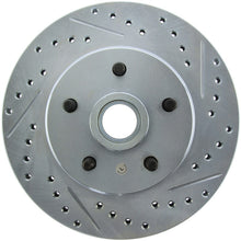 Load image into Gallery viewer, StopTech 68-73 Ford Mustang Select Sport Slotted &amp; Drilled Front Left Rotor