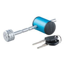 Load image into Gallery viewer, Curt Coupler Lock (1/4in Pin 1in to 3in Latch Span Right-Angle Chrome)