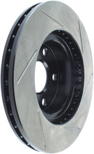 Load image into Gallery viewer, StopTech Power Slot 11/92-01 Subara Impreza / 95-01 Outback Front Right Sportstop Slotted Rotor