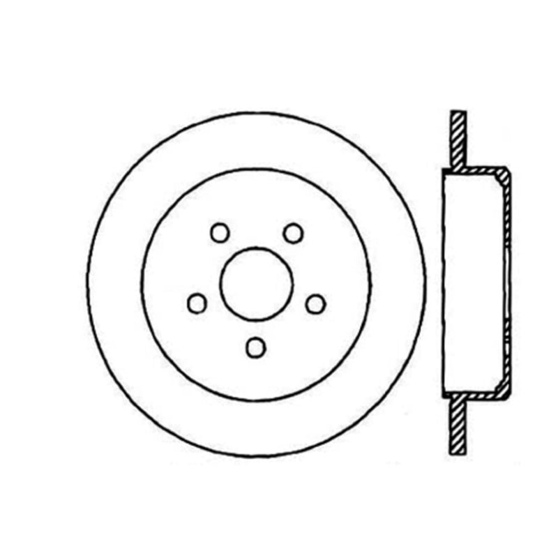 Stoptech 03-05 SRT-4 Rear CRYO-STOP Rotor