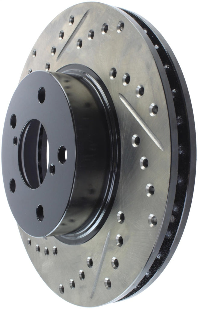 StopTech Power Slot 11/92-01 Subara Impreza / 95-01 Outback Front Right Drilled & Slotted Rotors