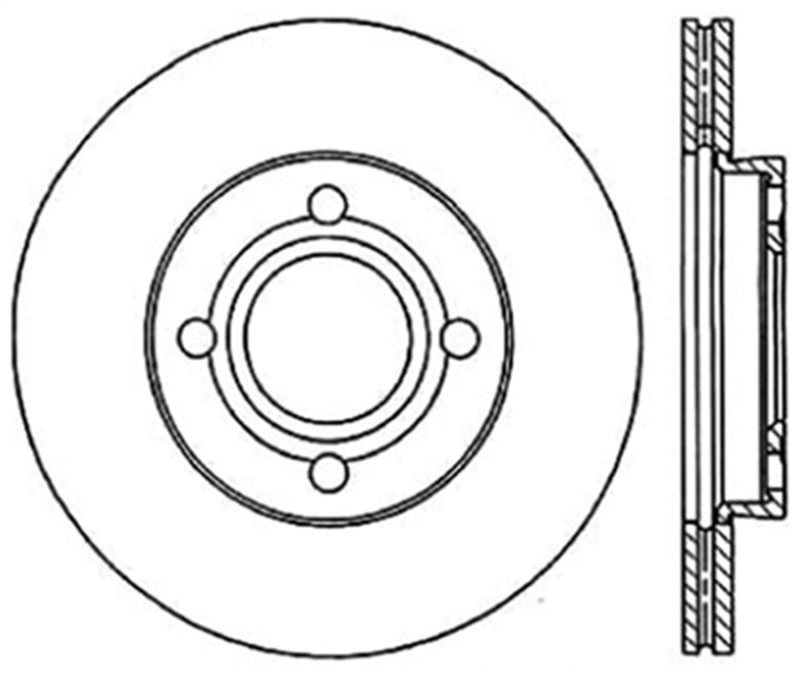 StopTech Slotted Sport Brake Rotor