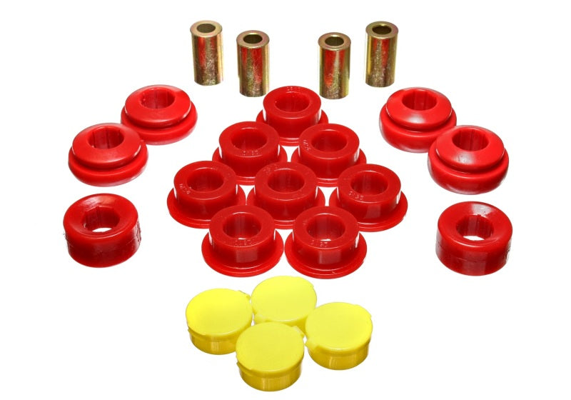 Energy Suspension 02-04 Acura RSX (includes Type S) Red Rear Control Arm Bushing Set - GTR Auto