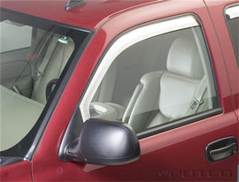 Putco 02-06 GMC Sierra EXT cab/Crew Cab (Front Only) - Excl Reg Cab Element Chrome Window Visors