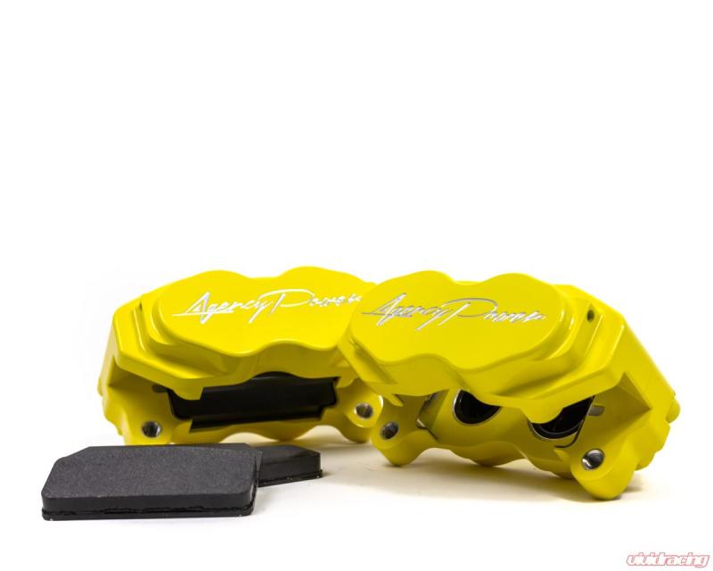 Agency Power Big Brake Kit Front and Rear Yellow Can-Am Maverick X3 Turbo 14-18