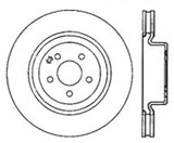 StopTech 05-09 Mercedes Benz CLS500/CLS550 / 09 E500/E550 Slotted & Drilled Left Front Rotors