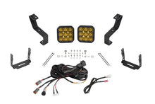 Load image into Gallery viewer, Diode Dynamics SS5 Bumper LED Pod Light Kit for 2019-Present Ram - Sport Yellow Driving